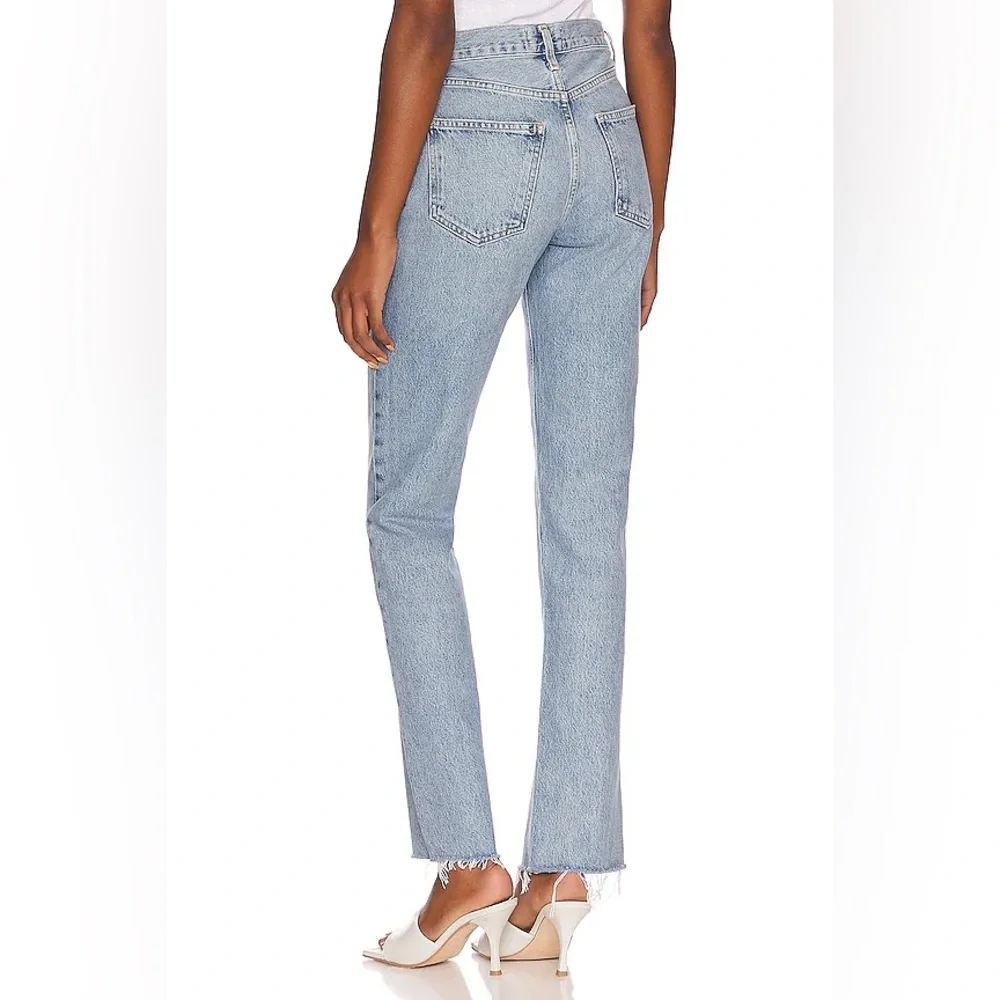 AGOLDE Lana Mid Rise Straight Jeans in Sway Size 26 - Picture 4 of 9